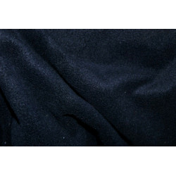 Fleece effen donkerblauw