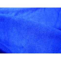 Fleece effen kobaltblauw