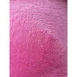 Fleece vachtjes, roze