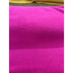 Katoenfleece fuschia