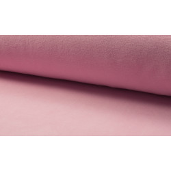 fleece effen uni licht roze