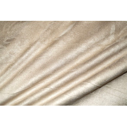 Tricot suedine beige/licht...